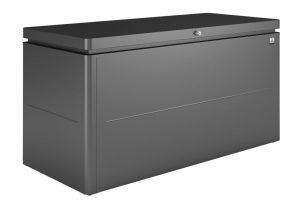 Skrzynia LoungeBox kolor ciemnoszary metaliczny